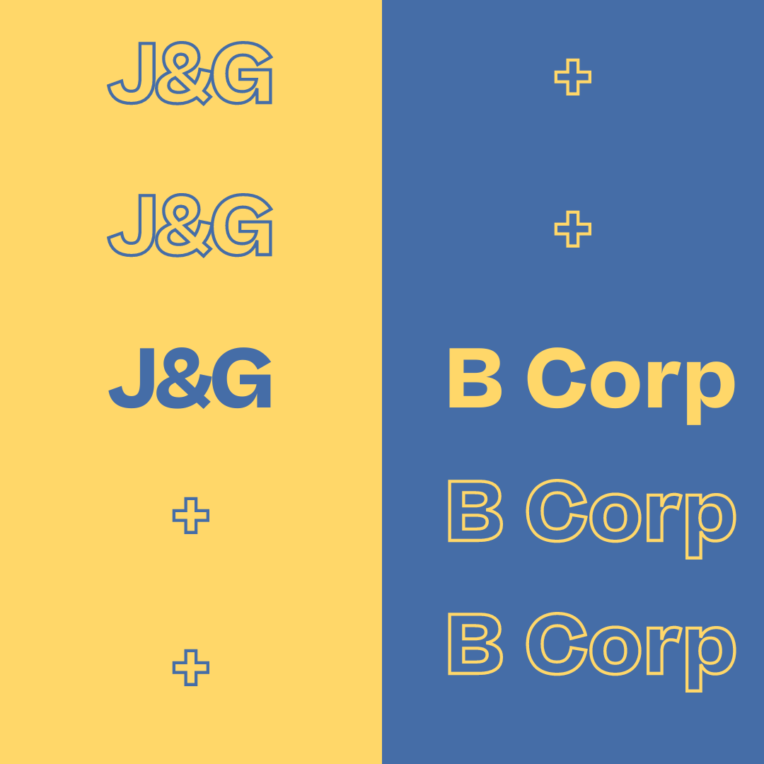 J&G branded graphic with the text 